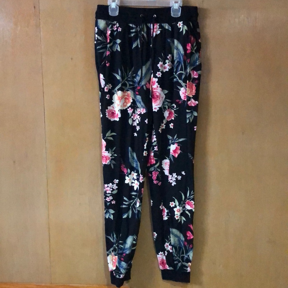 Floral Joggers